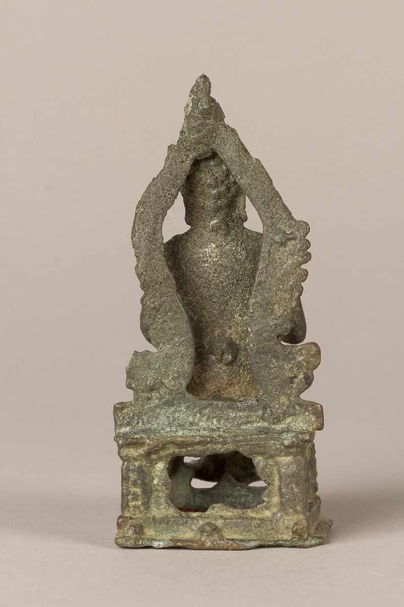 Fragment of a Seated Buddha, Bronze, Indonesia (Kalimantan)