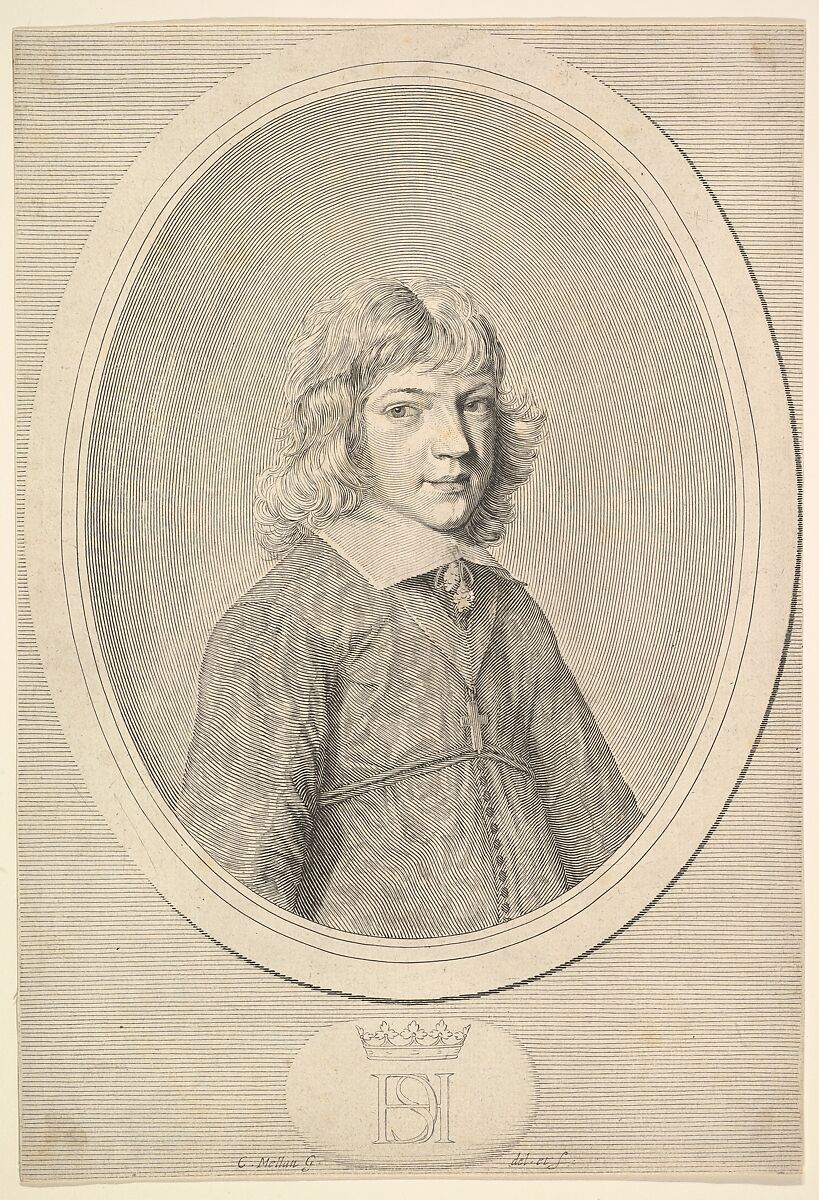 Henri II de Savoie, duc de Nemours, Claude Mellan (French, Abbeville 1598–1688 Paris), Engraving; first state of three (BN) 