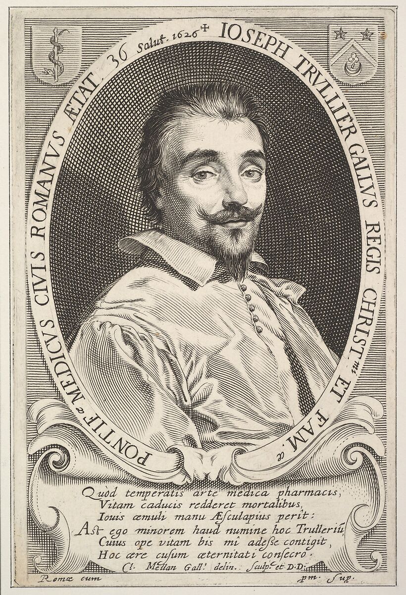 Joseph Trullier, Claude Mellan (French, Abbeville 1598–1688 Paris), Engraving 