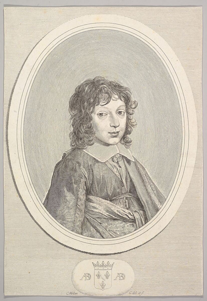 Armand de Bourbon, prince de Conti, Claude Mellan (French, Abbeville 1598–1688 Paris), Engraving; first state of two (BN) 