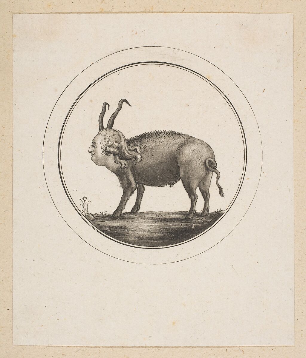 Anonymous, French, 18th century | Caricature Showing Louis XVI as a Ram |  The Metropolitan Museum of Art