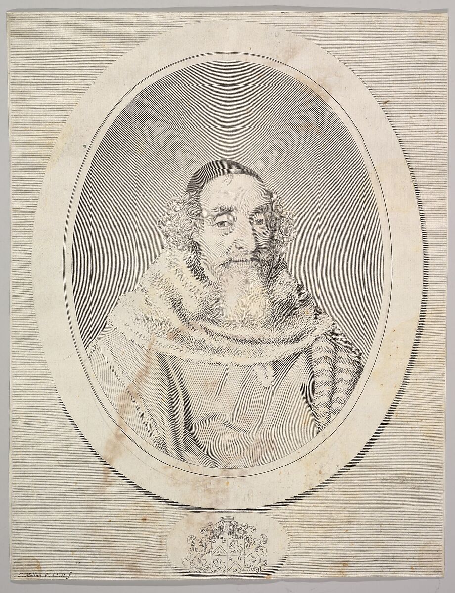 Matthieu Molé, Claude Mellan (French, Abbeville 1598–1688 Paris), Engraving; second state of four (BN) 