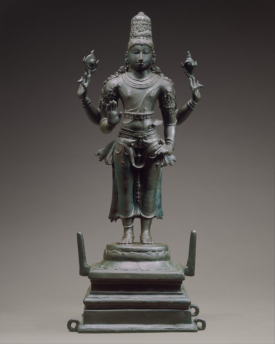 Standing Vishnu | India (Tamil Nadu) | Chola period (880–1279 ...