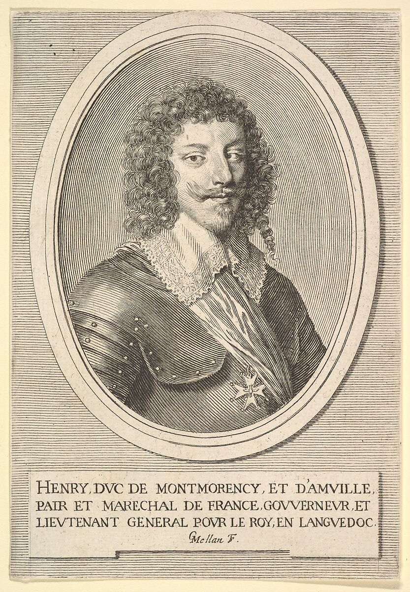 Henri II de Montmorency, Claude Mellan (French, Abbeville 1598–1688 Paris), Engraving 