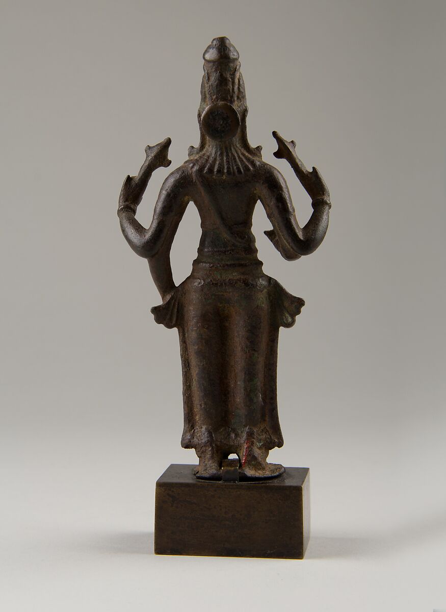 Standing Vishnu, Copper alloy, India (Tamil Nadu)