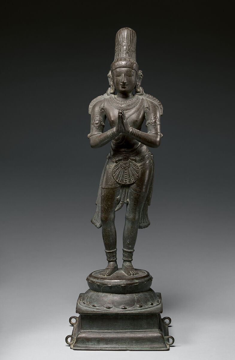 Shaivite Saint, Copper, India (Tamil Nadu, Madurai region) 