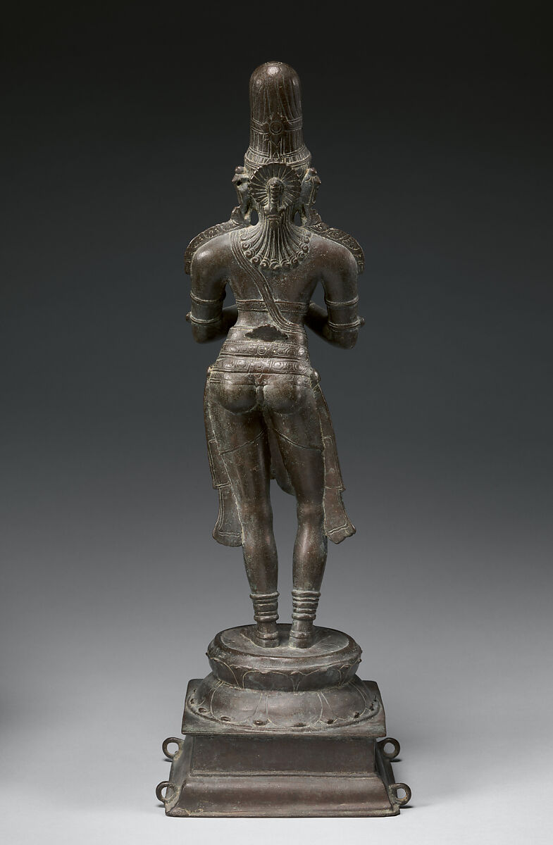 Shaivite Saint, Copper, India (Tamil Nadu, Madurai region)
