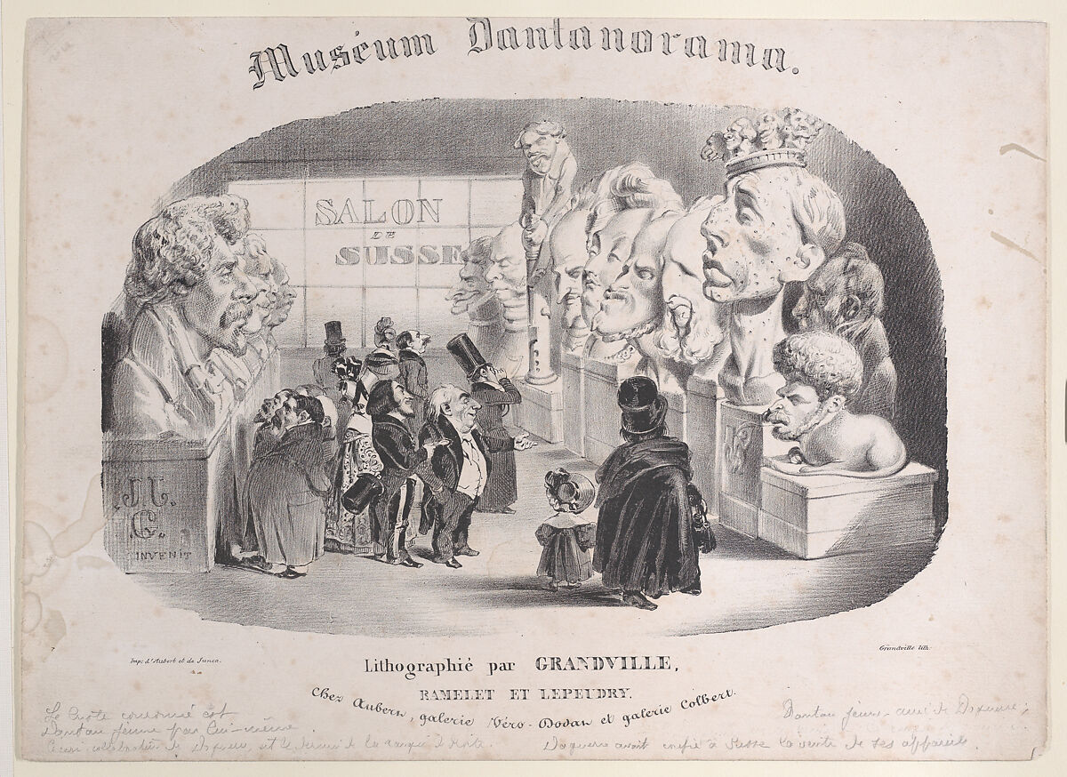 Dantanorama Museum, Grandville, Ramelet and Lepeudry, Lithograph