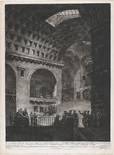 A View of a Prison of the Composition of Mr. Blondel done at Rome