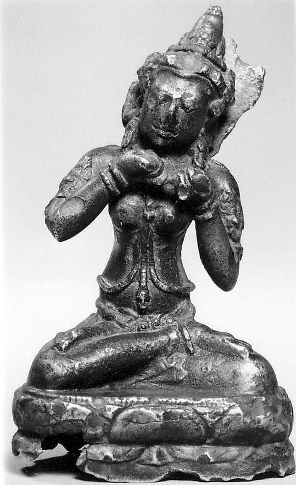Seated Female, Brass, Indonesia (Java) 