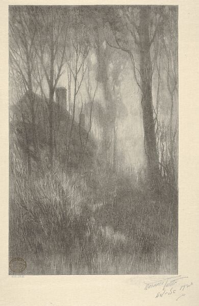 The Lost Path, Charles Macowin Tuttle (American, Muncie, Indiana 1861–1935 Buck Hill Falls, Pennsylvania), Wood engraving 