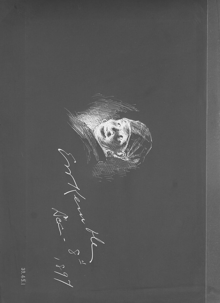 Un Coup de Vent non Prédit par Mathieu (de la Drôme), plate 1 from "Croquis d'Hiver", Honoré Daumier (French, Marseilles 1808–1879 Valmondois), Lithograph with notations in pen