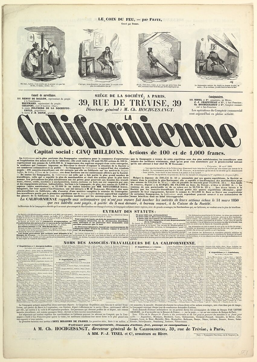 Le Journal Pour Rire, Journal d'Images, Journal Comique, Critique, Satirique et Moqueur, Charles Philipon (French, Lyons 1800–1862 Paris)  , Paris, Commercial process
