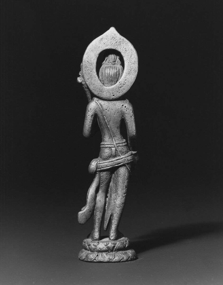 Standing Padmapani, Copper alloy, Nepal (Kathmandu Valley)