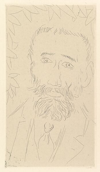 Iturrino, Henri Matisse (French, Le Cateau-Cambrésis 1869–1954 Nice), Etching on chine collé 