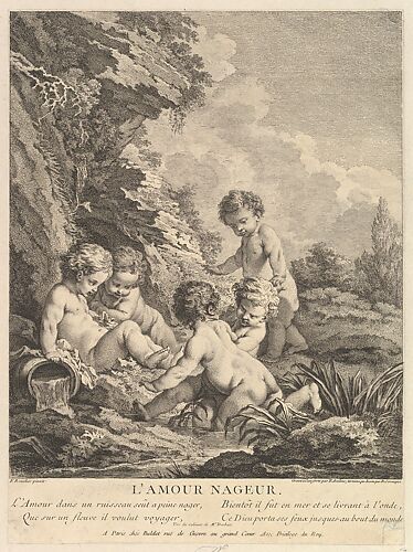 The Swimming putto