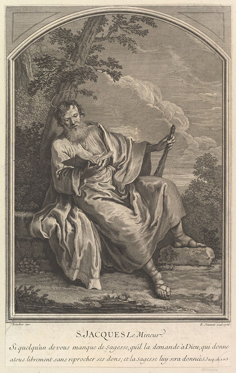 Saint Jacques Le Mineur, Edmé Jeaurat (French, Vermenton 1688–1738 Paris), Etching and engraving 