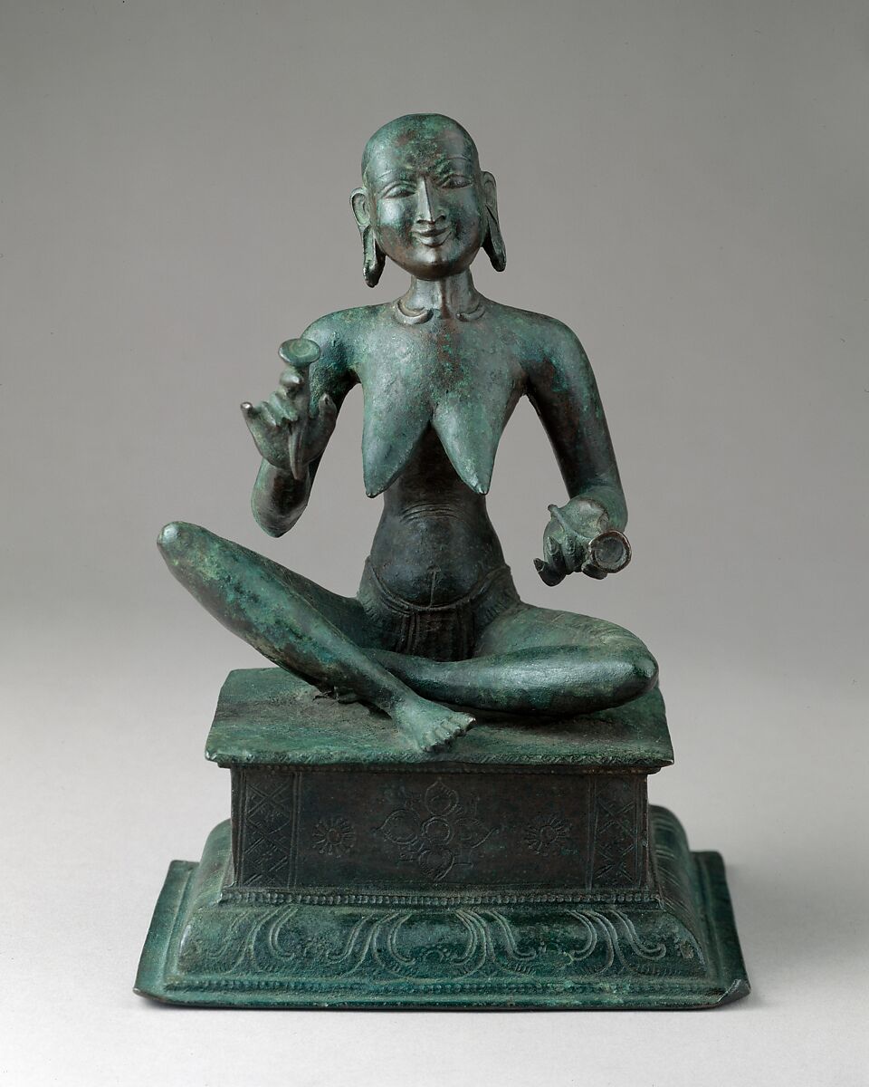 Karaikkal Ammaiyar, Shaiva Saint, Copper alloy, India (Tamil Nadu) 