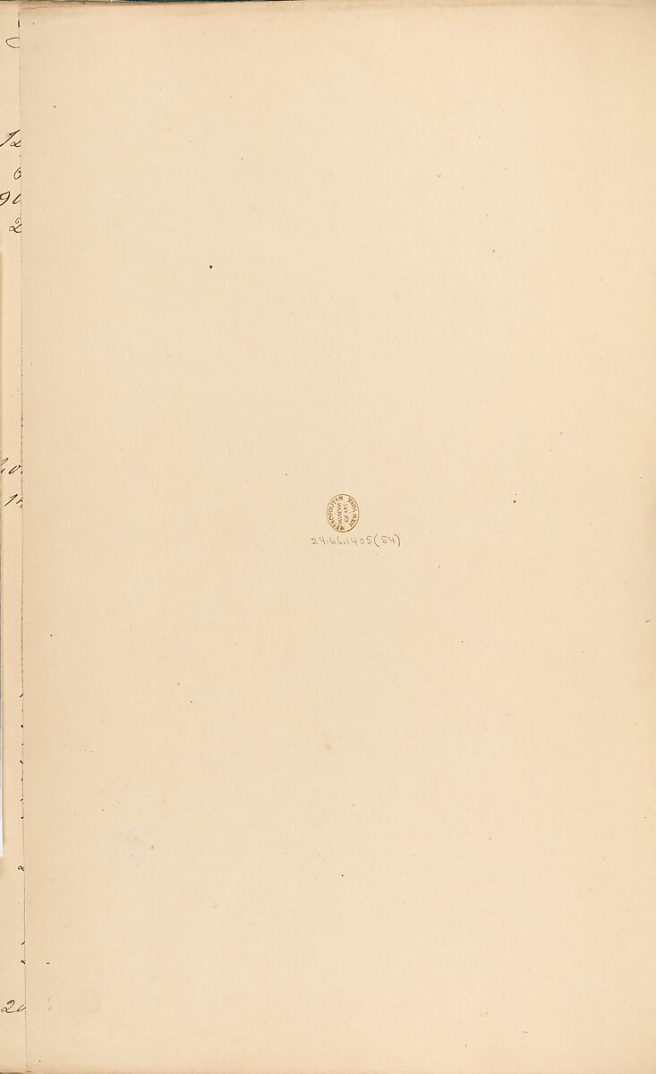 House of R. Dabney, Powhatan, Virginia (long section), Alexander Jackson Davis (American, New York 1803–1892 West Orange, New Jersey), Ink and wash