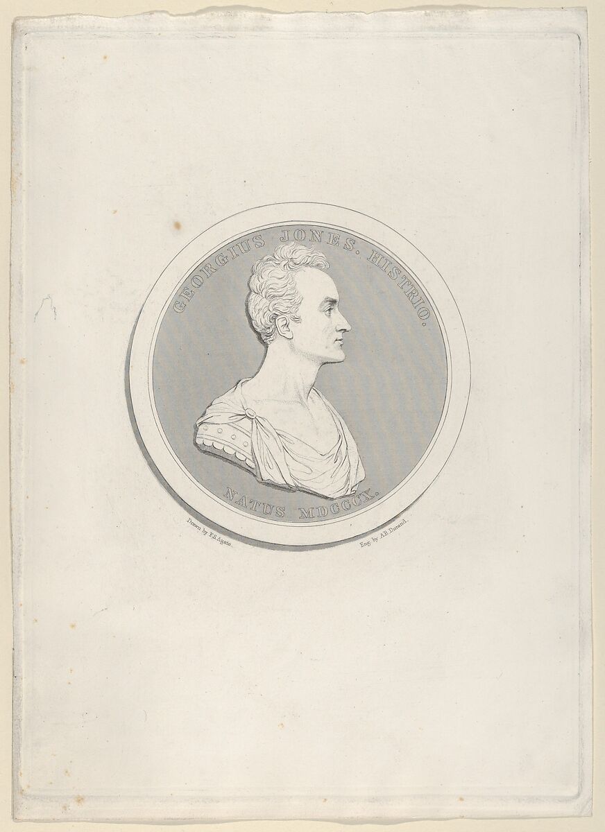 George Jones, Asher Brown Durand (American, Jefferson, New Jersey 1796–1886 Maplewood, New Jersey), Engraving; only state 
