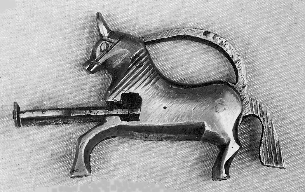 Padlock in the Shape of a Galloping Horse, Bronze, India 
