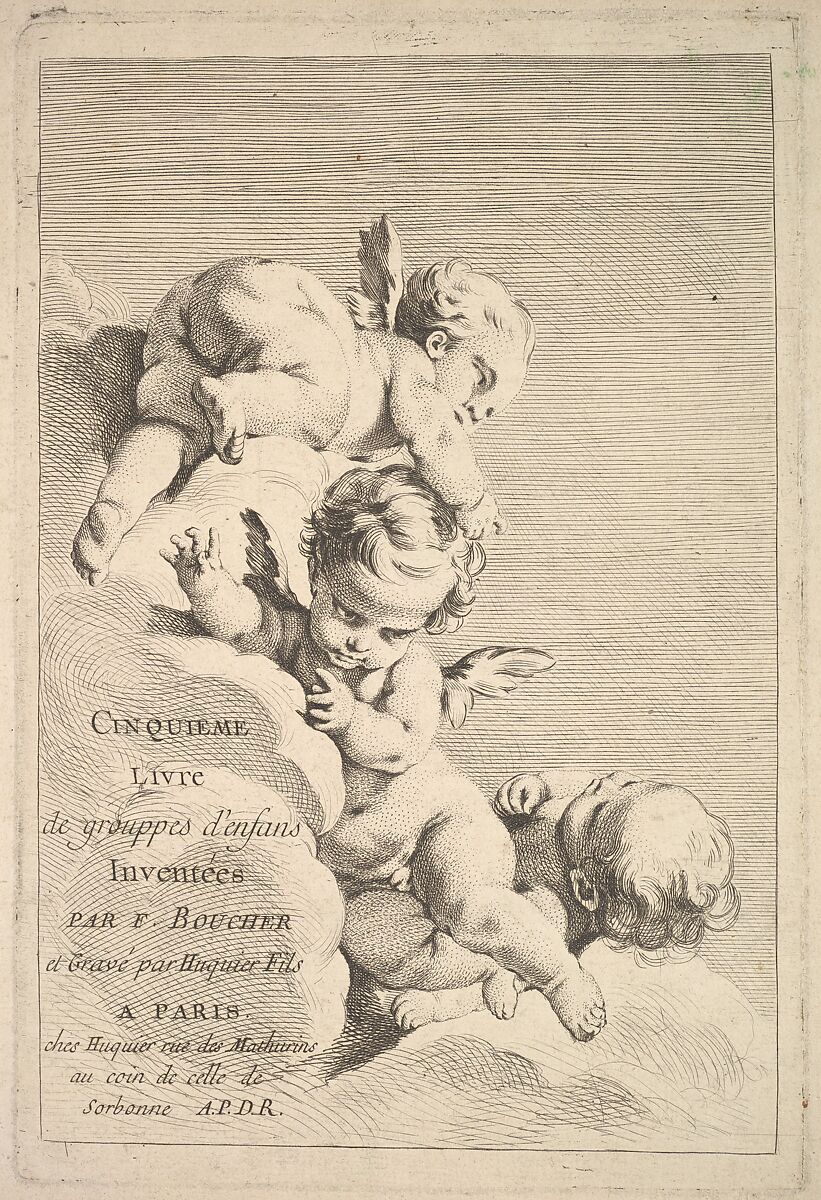 Frontispiece, Jacques Gabriel Huquier (French, Paris 1730–1805 Shrewsbury), Etching and engraving 