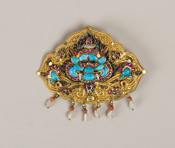 Woman’s Brooch with Monster Mask
