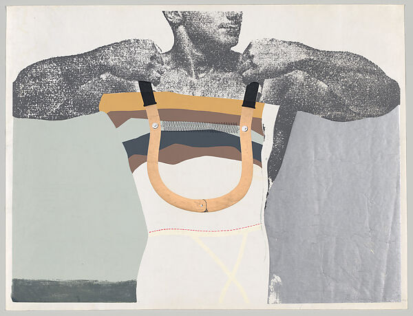 Adonis in Y fronts, Richard Hamilton (British, London 1922–2011 Oxfordshire), Screenprint from twelve stencils 