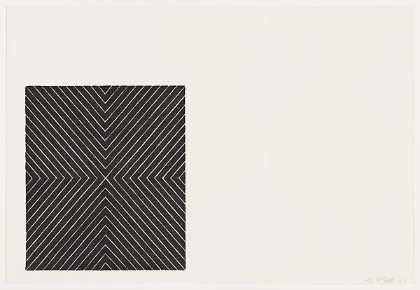 Zambesi, from "Black Series II", Frank Stella (American, Malden, Massachusetts 1936–2024 New York), Lithograph 