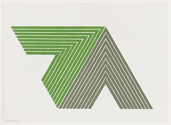 Ifafa II, from "V Series", Frank Stella (American, Malden, Massachusetts 1936–2024 New York), Lithograph 