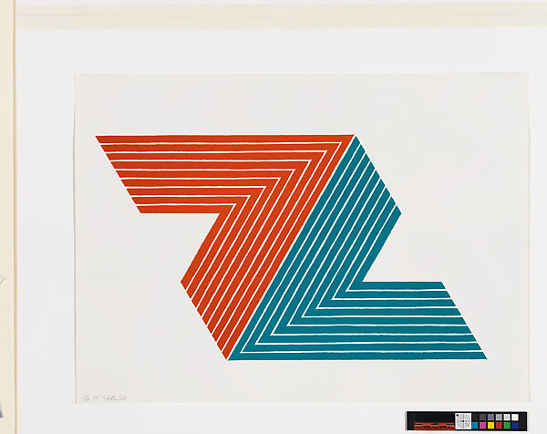 Itata, from "V Series", Frank Stella (American, Malden, Massachusetts 1936–2024 New York), Lithograph 