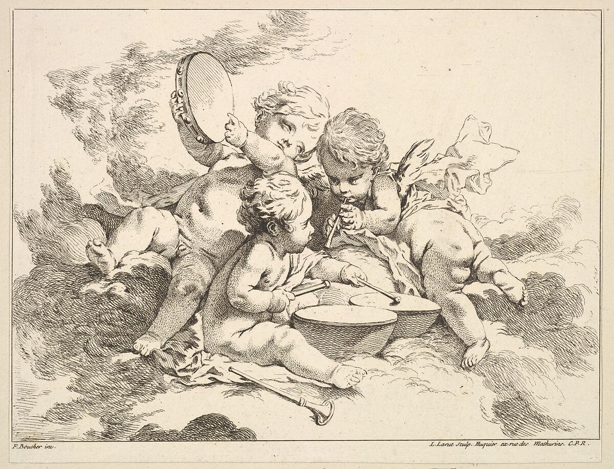 Earth, Louis Félix de La Rue (French, Paris 1731–1765 Paris), Etching 