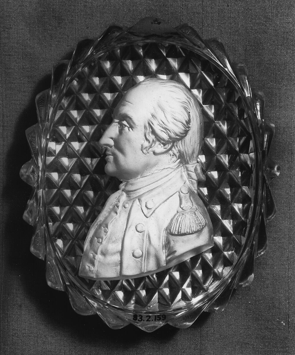 George Washington, Desprez Jr. (active 1819–30), Glass, porcelain 