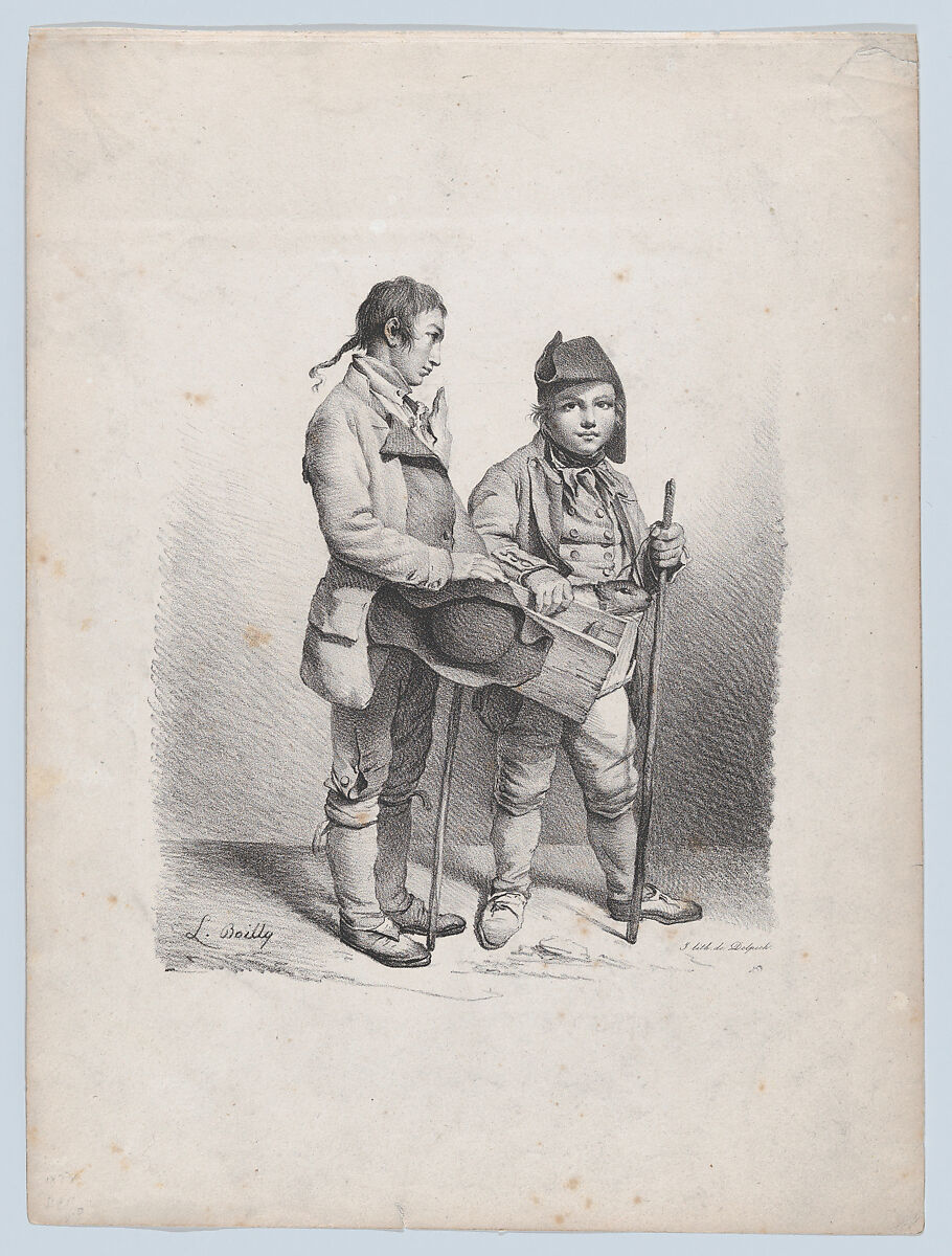 The Marmot, Louis Léopold Boilly (French, La Bassée 1761–1845 Paris), Lithograph 