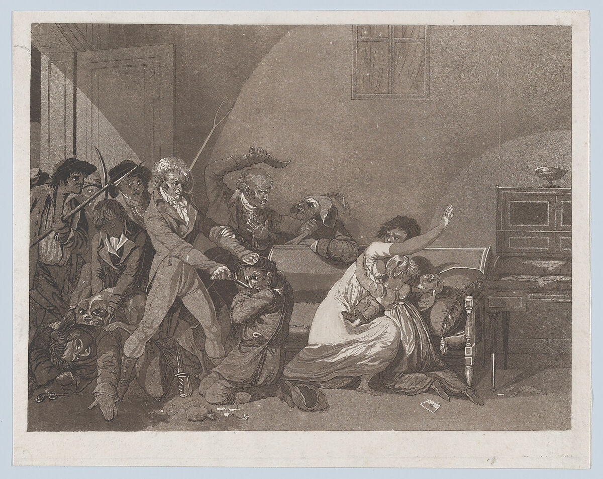 Second Scene of Thieves, After Louis Léopold Boilly (French, La Bassée 1761–1845 Paris), Aquatint with etching 