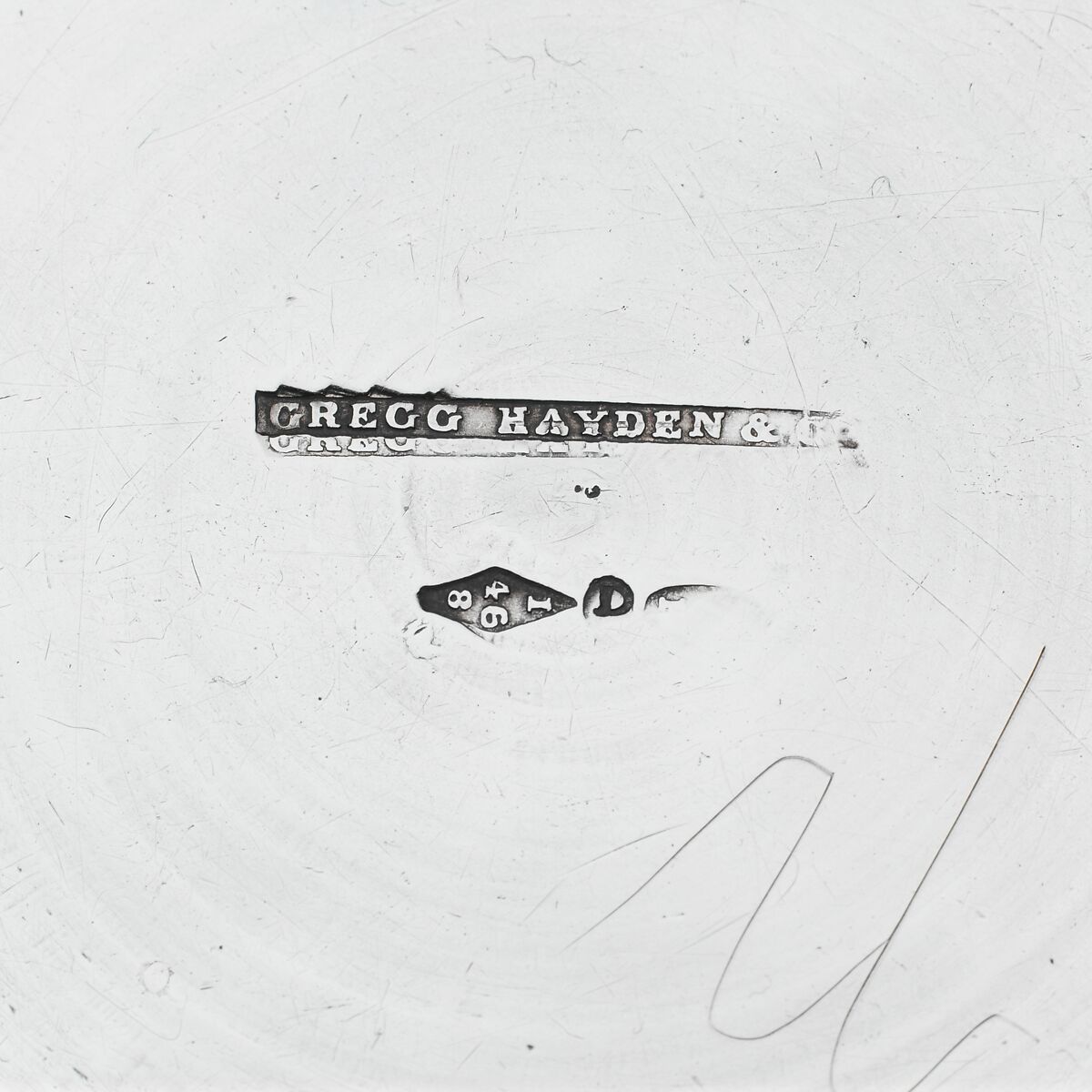 Beaker, Gregg, Hayden and Company (active ca. 1832–40), Silver, American