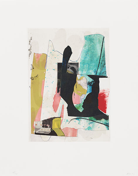 Berlin Singers, Arturo Herrera (American, born Caracas, Venezuela, 1959), Etching, screenprint, digital print and collage