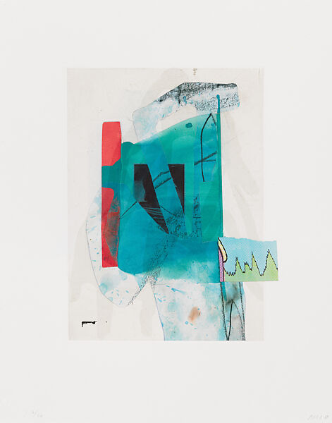 Berlin Singers, Arturo Herrera (American, born Caracas, Venezuela, 1959), Etching, screenprint, digital print and collage