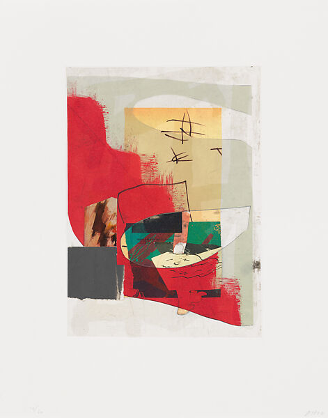 Berlin Singers, Arturo Herrera (American, born Caracas, Venezuela, 1959), Etching, screenprint, digital print and collage