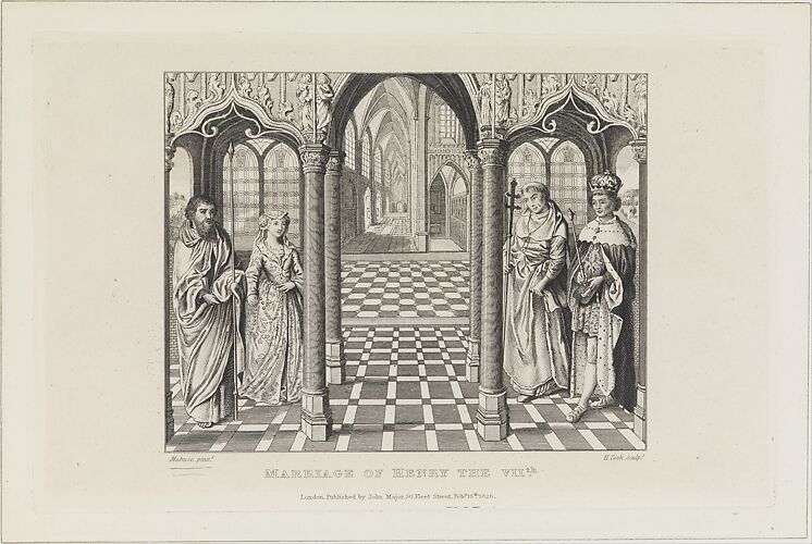 The Marriage of Henry the VIIth and Elizabeth of York