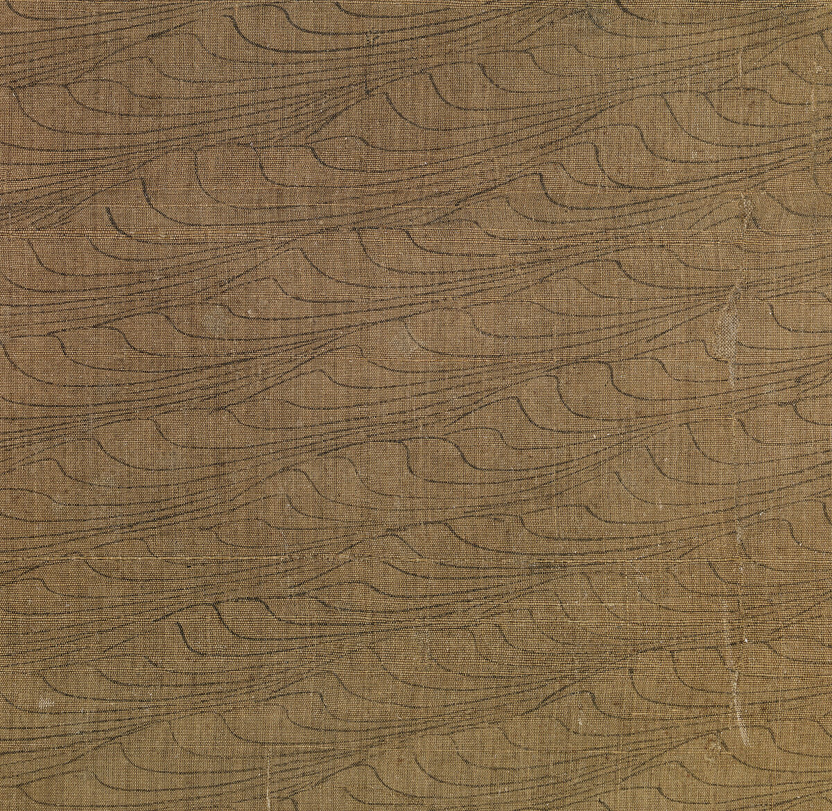 Riverbank, Attributed to Dong Yuan (Chinese, active 930s–960s), Hanging scroll; ink and color on silk, China