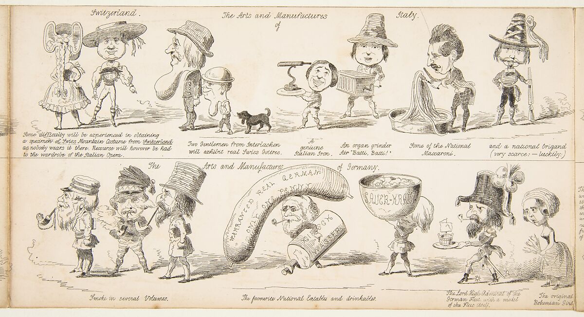 The Great Exhibition "Wot is to Be", Probable Results of The Industry of All Nations in The Year '51, Showing What is to be Exhibited, Who is To Exhibit, in Short How Its All Going to Be Done, George Augustus Sala (British, London 1828–1895 Hove), Wood engraving 