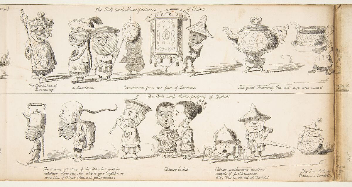 The Great Exhibition "Wot is to Be", Probable Results of The Industry of All Nations in The Year '51, Showing What is to be Exhibited, Who is To Exhibit, in Short How Its All Going to Be Done, George Augustus Sala (British, London 1828–1895 Hove), Wood engraving