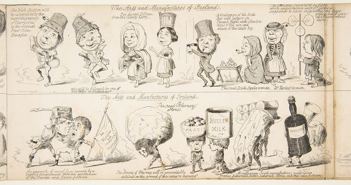 The Great Exhibition "Wot is to Be", Probable Results of The Industry of All Nations in The Year '51, Showing What is to be Exhibited, Who is To Exhibit, in Short How Its All Going to Be Done, George Augustus Sala (British, London 1828–1895 Hove), Wood engraving 