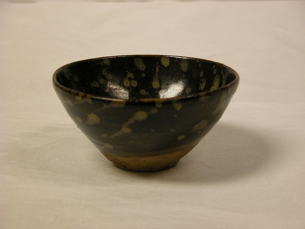 Bowl, Stoneware with tortoiseshell glaze (Jizhou ware), China 