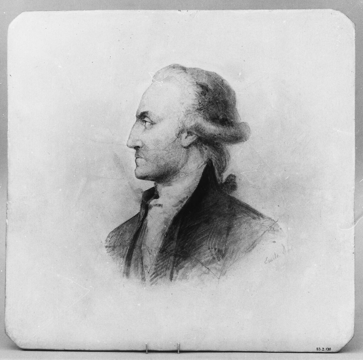 George Washington, After Emile Dupont-Zipcy (1822–1885), Faience, French