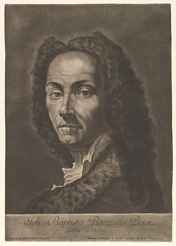 Portrait of Giovanni Battista Piazzetta