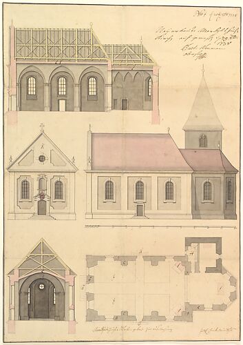 Design for the Parish Church of Merkershausen