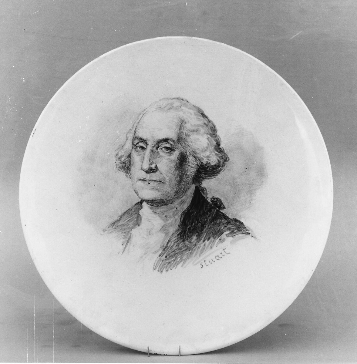 George Washington, Emile Dupont-Zipcy (1822–1885), Faience, French