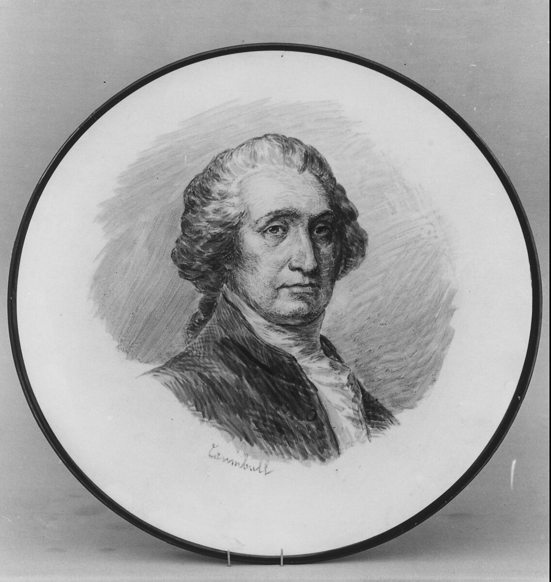 George Washington, Emile Dupont-Zipcy (1822–1885), Faience, French